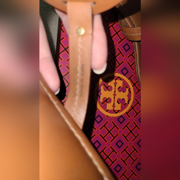 Tory Burch Brown Miller Sandals Size 8 - Picture 8 of 10